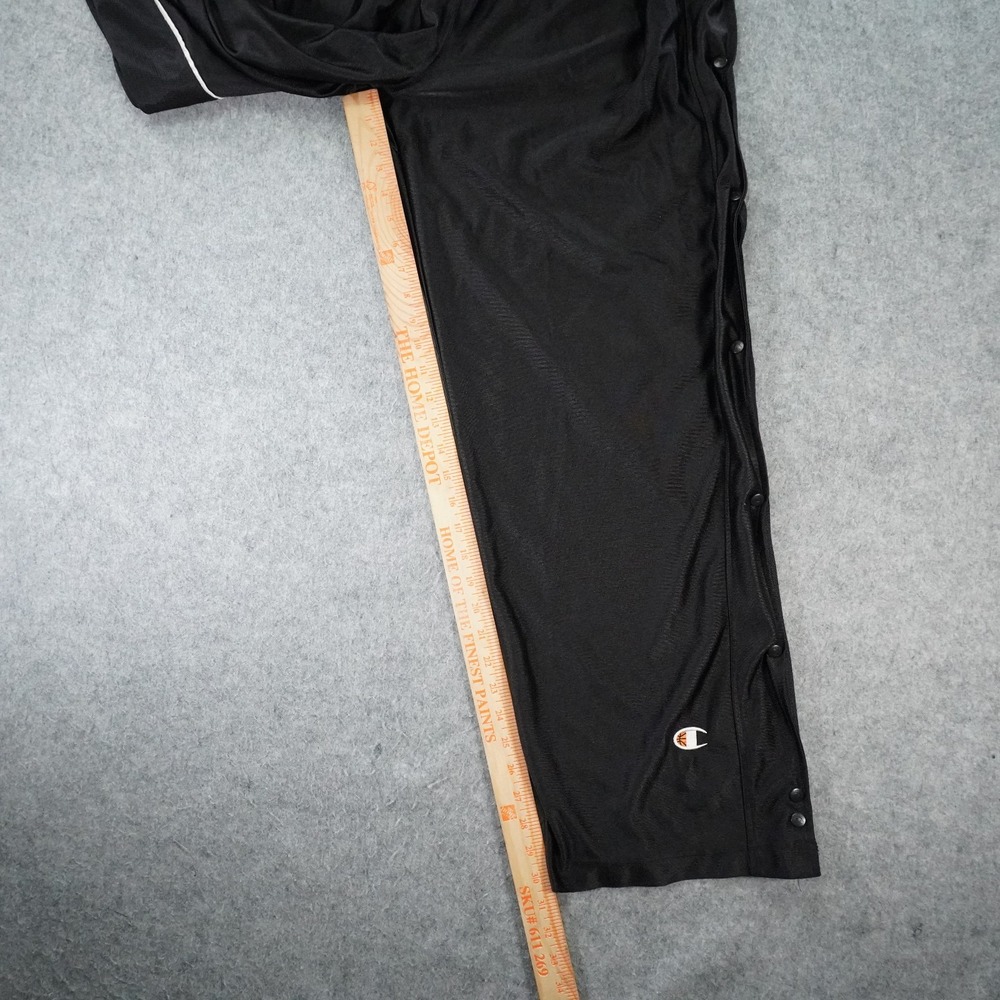 Champion Pants Mens XL Shiny Dazzle Breakaway Baggy Black - Picture 6 of 13